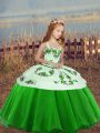 Fantastic Floor Length Ball Gowns Sleeveless Pageant Dress for Teens Lace Up