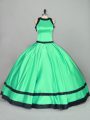 Clearance Sleeveless Ruching Zipper Quinceanera Dress
