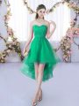Turquoise Sweetheart Neckline Lace Damas Dress Sleeveless Lace Up