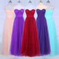 Sleeveless Tulle Floor Length Zipper Quinceanera Dama Dress in Peach with Ruching