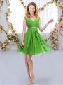 Sexy Zipper Dama Dress for Quinceanera Belt Sleeveless Mini Length