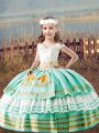 Ball Gowns Pageant Gowns For Girls Apple Green Off The Shoulder Satin Sleeveless Floor Length Lace Up