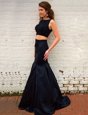 Sleeveless Brush Train Zipper Ruching Prom Party Dress