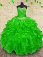 Free and Easy Floor Length Vestidos de Quinceanera Sweetheart Sleeveless Lace Up