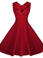 Deluxe Wine Red Sweetheart Neckline Ruching Prom Dresses Sleeveless Zipper