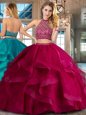 Scoop Backless Taffeta Sleeveless Floor Length 15 Quinceanera Dress and Beading and Appliques and Pick Ups