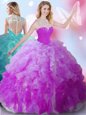Modern Floor Length Ball Gowns Sleeveless Multi-color Ball Gown Prom Dress Zipper