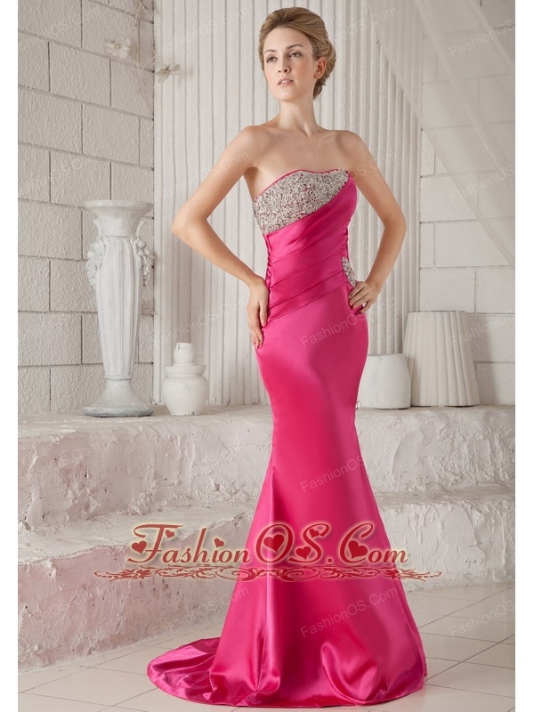 pink pageant dress