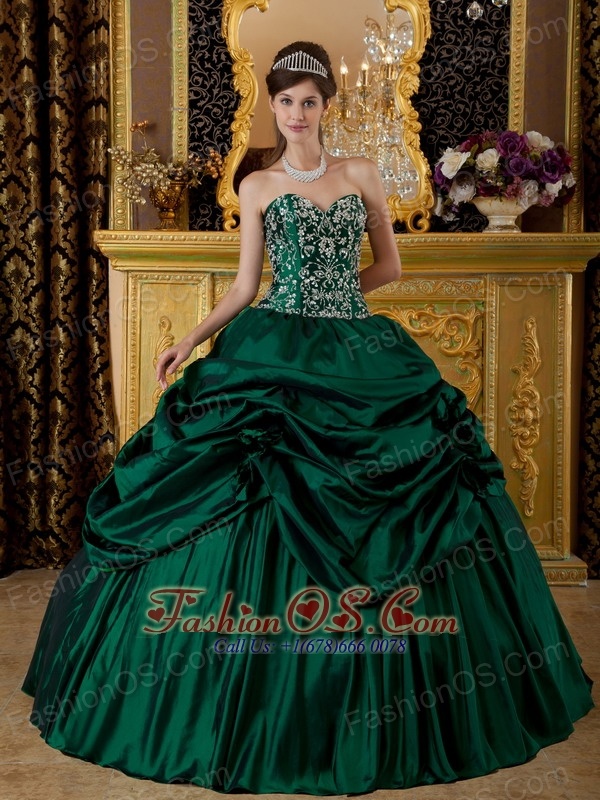 green 15 dresses