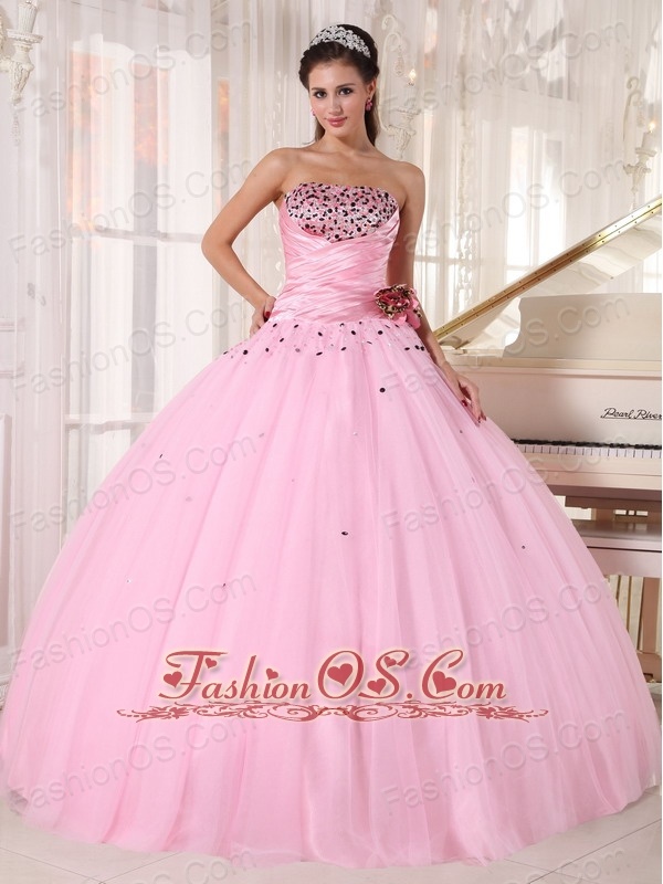 sweet 15 dresses light pink