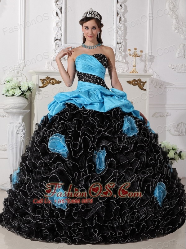 black quince dress with flowers