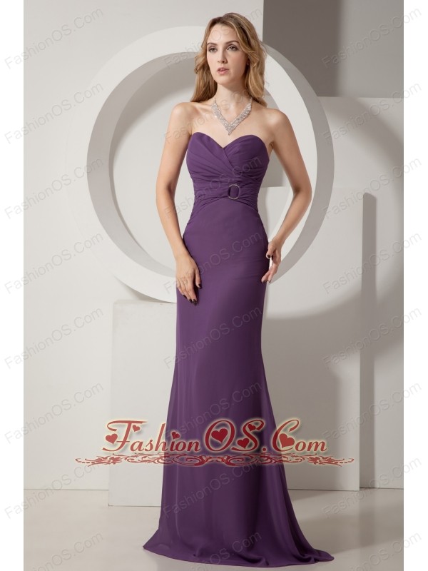 Junior Prom Dresses  Gowns, Dark Purple Junior Prom Dress Ruch Column ...