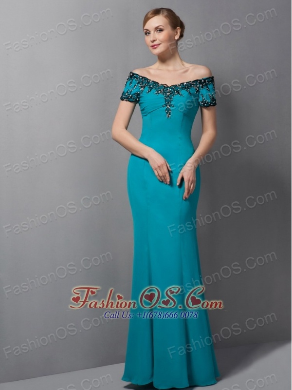 teal blue dresses for mother of the bride