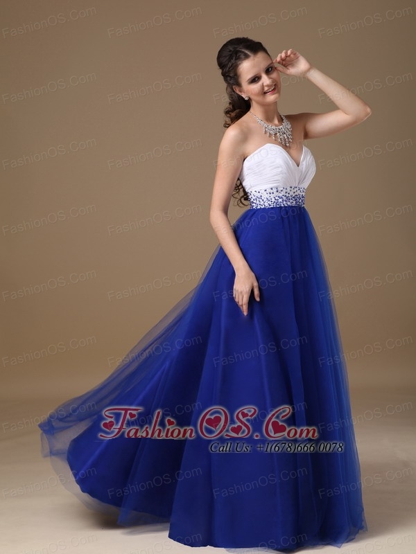 White With Royal Blue Dress Best Sale ...