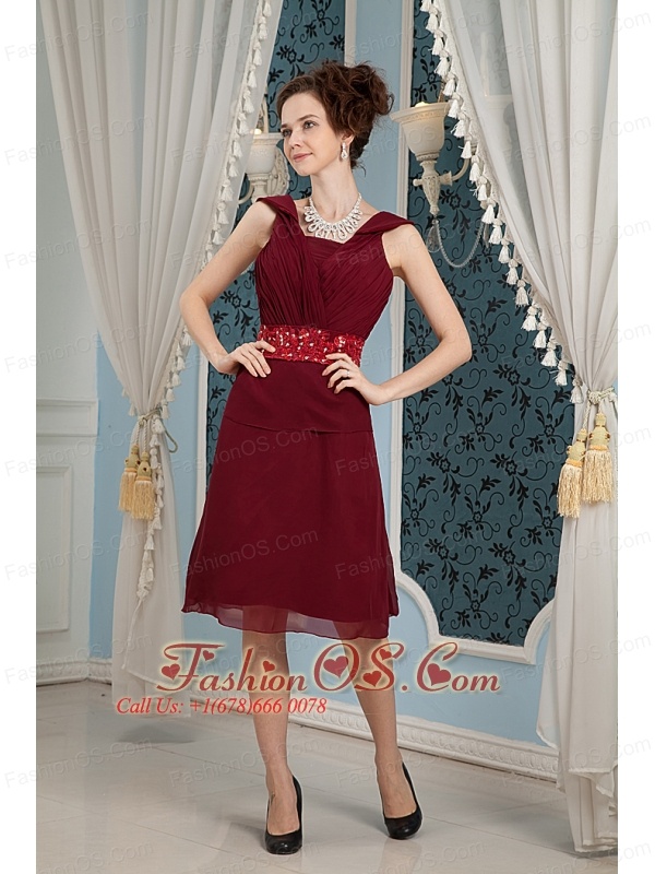 mother of the bride maroon dresses