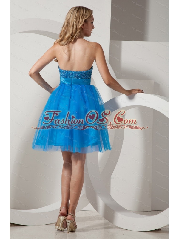 Beading Sweetheart Mini-length Taffeta and Tulle for sale Dama Dress