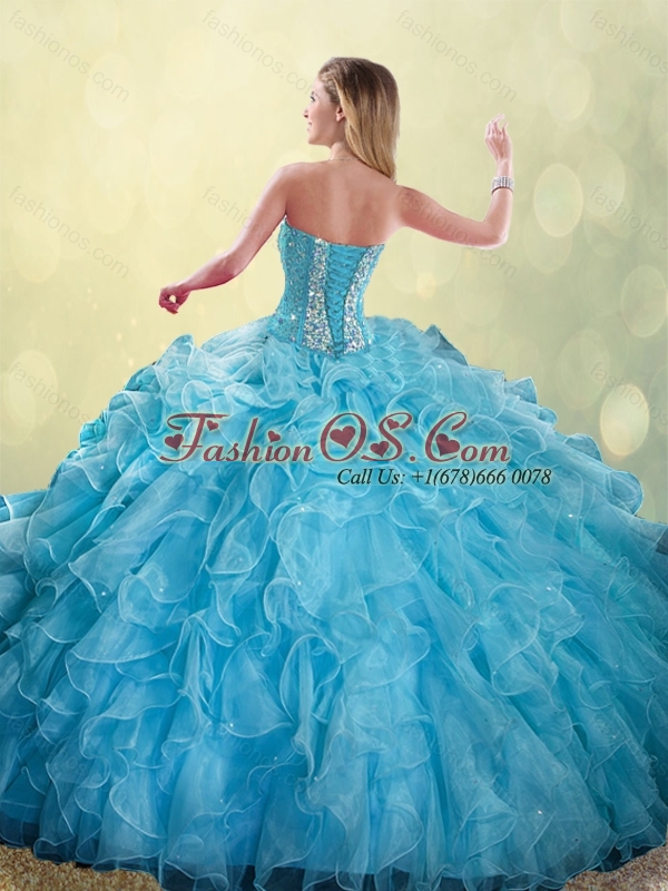 2016 Pretty Sweetheart Ball Gown Detachable Quinceanera Skirts with Beading