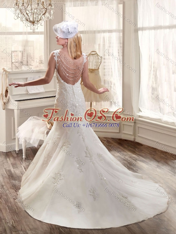 Popular Mermaid Wedding Dresses with Beading and Appliques for 2016