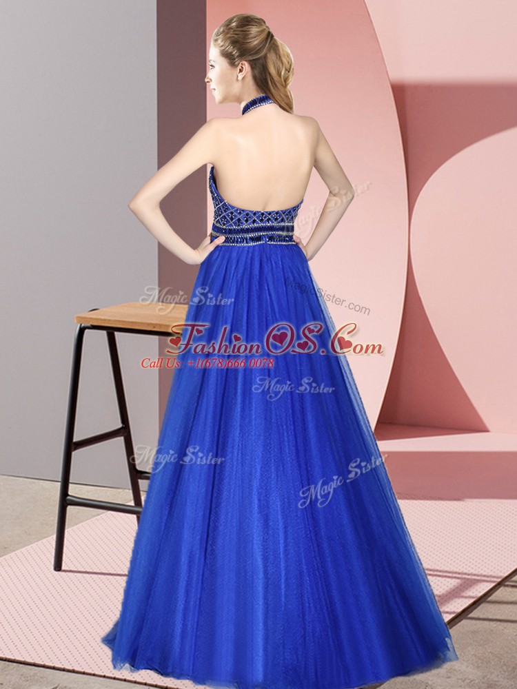 Enchanting Olive Green Sleeveless Tulle Backless Homecoming Dress for Prom and Party and Military Ball