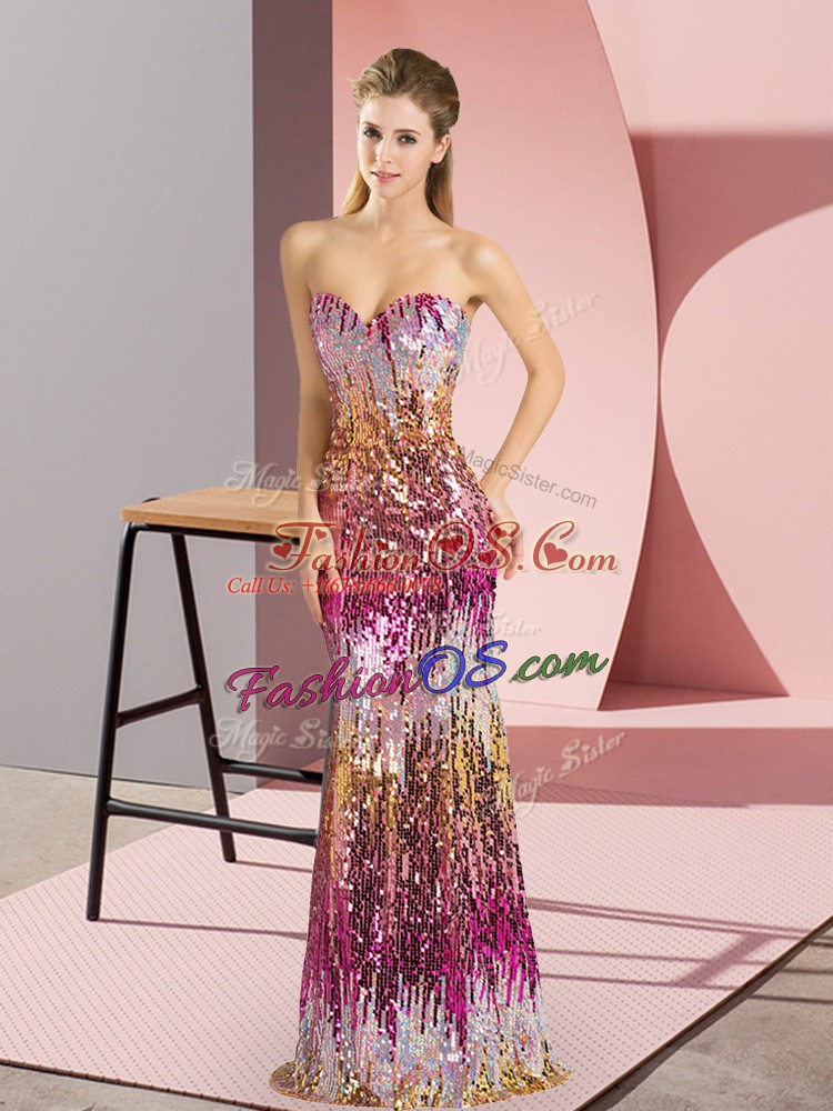 High Class Sweetheart Sleeveless Homecoming Dress Beading and Sequins Lace Up