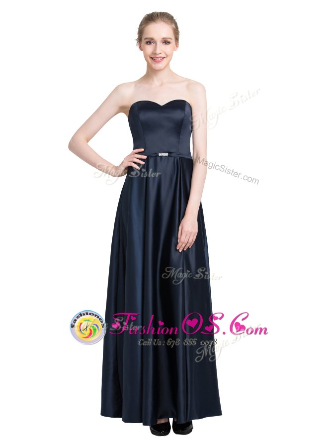 Sleeveless Lace Zipper Prom Evening Gown