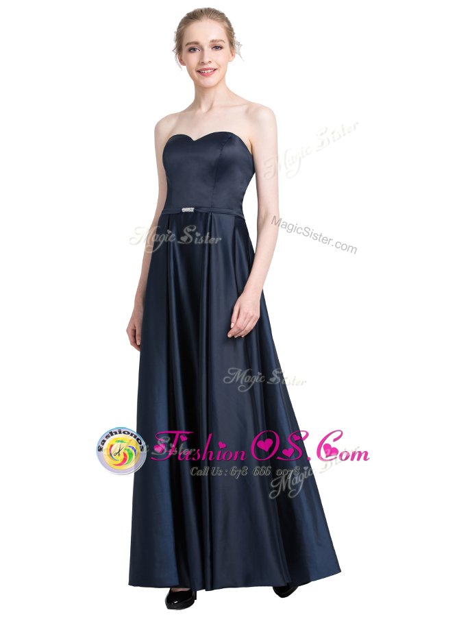 Sleeveless Lace Zipper Prom Evening Gown